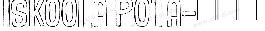 Iskoola Pota字体转换